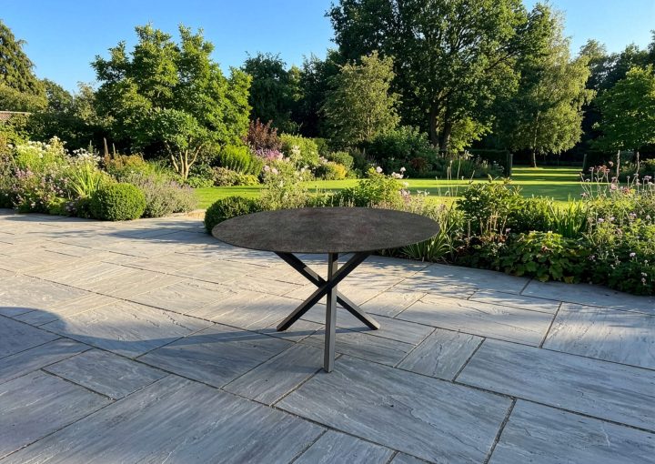 Platz für einen Gartentisch