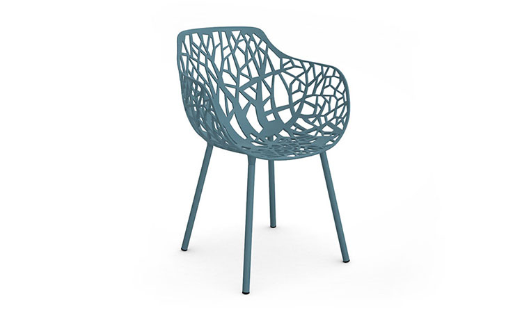 Design Gartensessel aus Aluminium