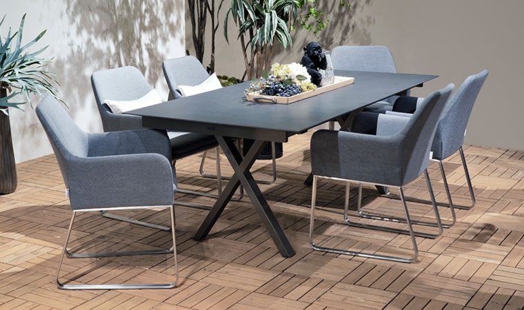 Gartentisch Keramik denova Gartenmöbel