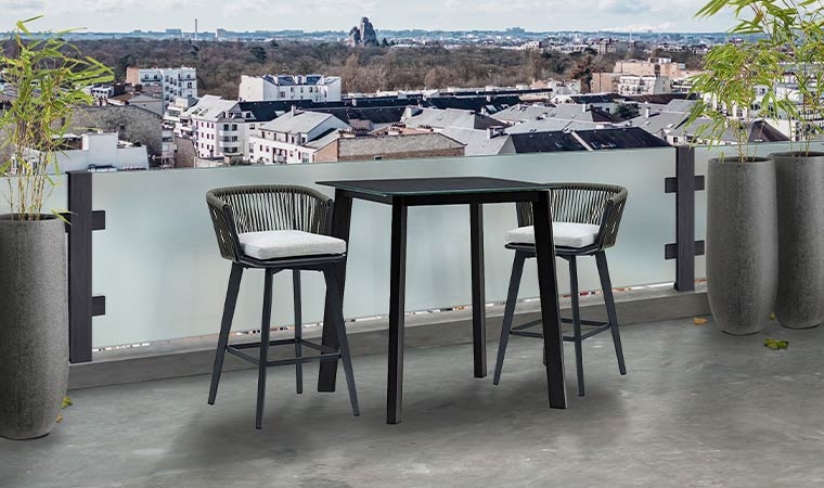 Primavera Aluminium Bartisch