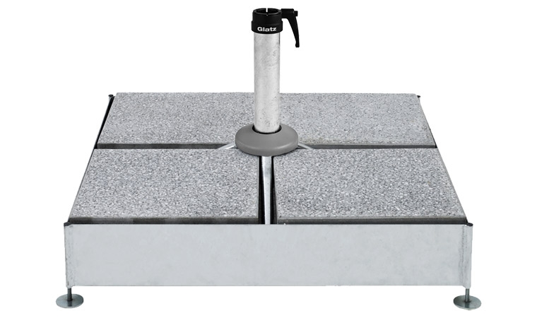 Sockel M4 mit Standrohr