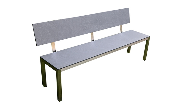 Temba Bank mit Rückenlehne